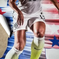 Alex Morgan Fathead Soccer Poster