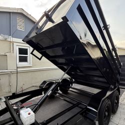 New 8x4x12 Hydraulic Dump Trailer 2026