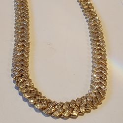 MIAMI CUBAN LINK NECKLACE GOLD PLATED 