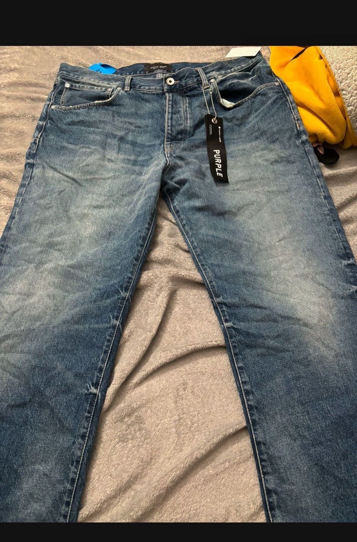 Purple Jeans Black Tag