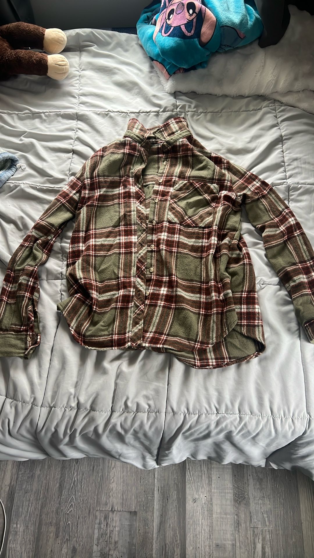 green flannel