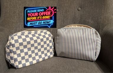 Narwey Cosmetic Bags Set of Two