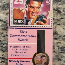 Elvis Presley Commemorative Stamp Watch