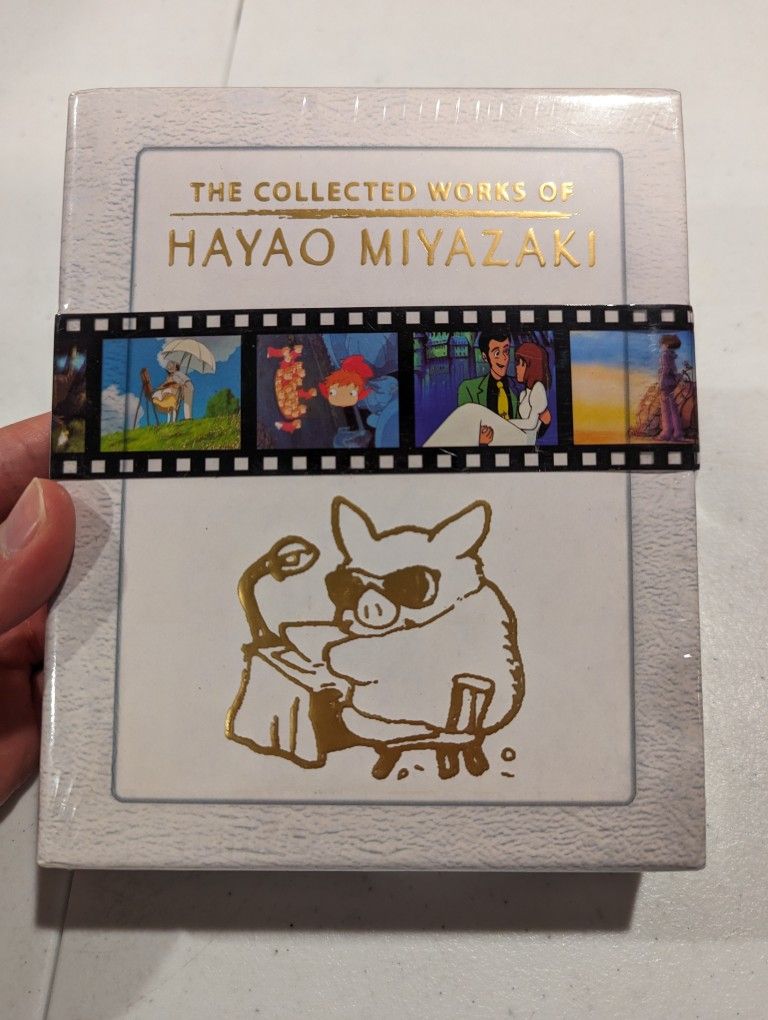 The Collected Works Of Hayao Miyazaki Blu Ray Brand New Sealed