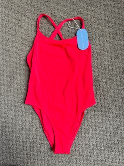 Instant Swim Seren Onepiece - Neon Cherry Swimsuit Size M (32)