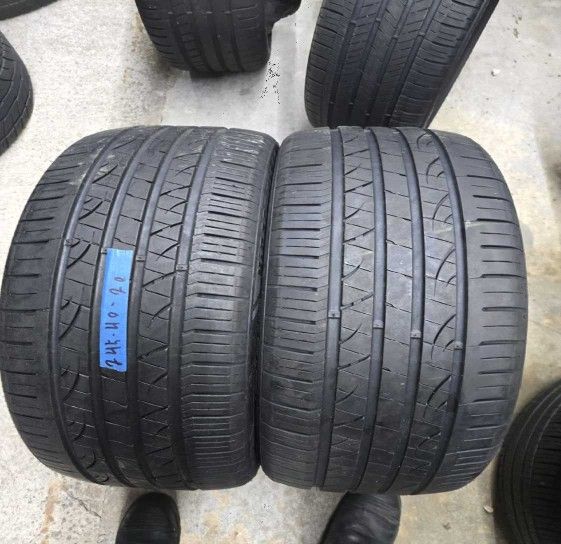 245 40 20 PAIR OF 2 PRINX PERFORMANCE TIRES use artist