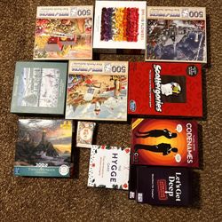 Lot Of Games And Puzzles