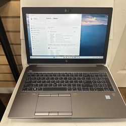 HP Zbook 15 G6 15.6 inch core i7-9th gen 32GB RAM 512GB SSD