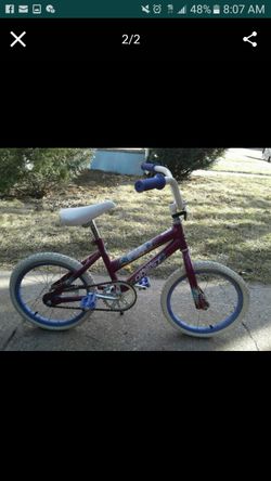 16" GIRLS BIKE