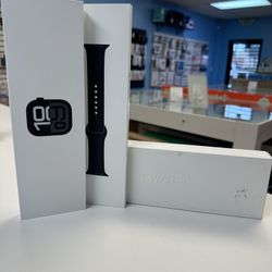 Apple Watch Series 10 Jet Black 46MM AI S/M With Apple Care Warranty