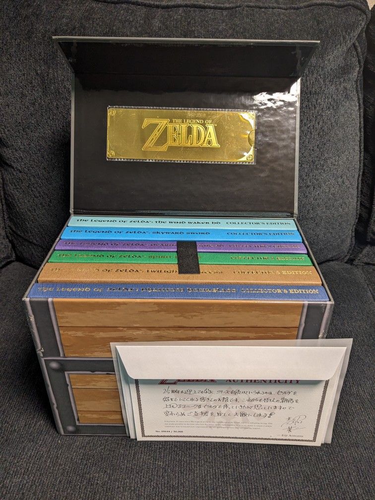 The Legend of Zelda Collector's Edition Strategy Guide Box Set Prima