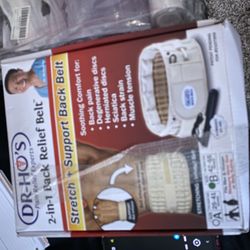 Dr. hose two and one back support help