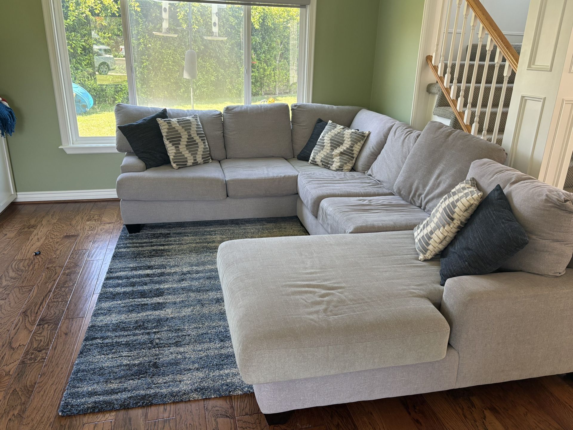 Couch (Sectional; Living Spaces)