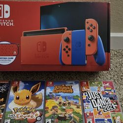 Mario Switch W/ Extras!