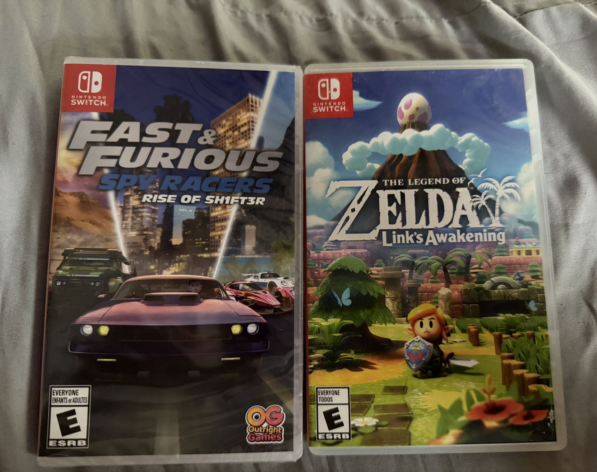 The Legend Of Zelda And Fast And Furious $40 For Both