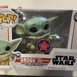 Grogu Funko Macys Thanksgiving Special Edition 