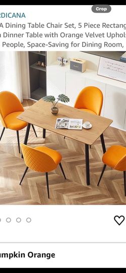 Dining set 4 chairs