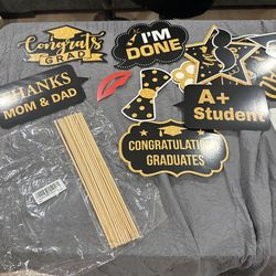 Graduation Photo Props