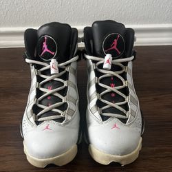 GS Air Jordan 6 Rings Pink Flash