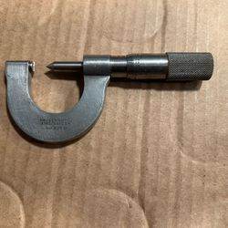 Starrett No. 575 D. Thread Pitch Micrometer 32-40P USA Machinist Tool