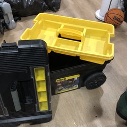 Stanley Pro-Mobile 17-Gallon Rolling Tool Chest with Removable Organizer