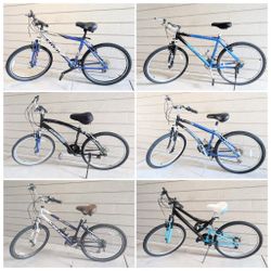 HIS & HER - Good 26" Mountain bikes ($125 each/$220 both)