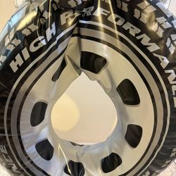 Tire Float Used As A Prop 