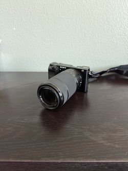 Sony A600 Camera with a 55-210mm lense