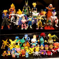 Dragon Ball Z&Pokemon Figure Lot