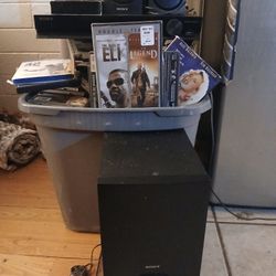 Movie Collection Dvds VHS And CDs