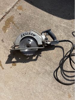 Vintage Skil 7-1/4” Circular Saw - SKILSAW - Powers On & Works