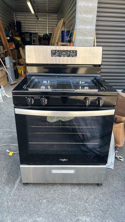 Whirl pool gas oven