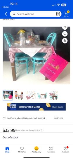 Our Generation Table Set