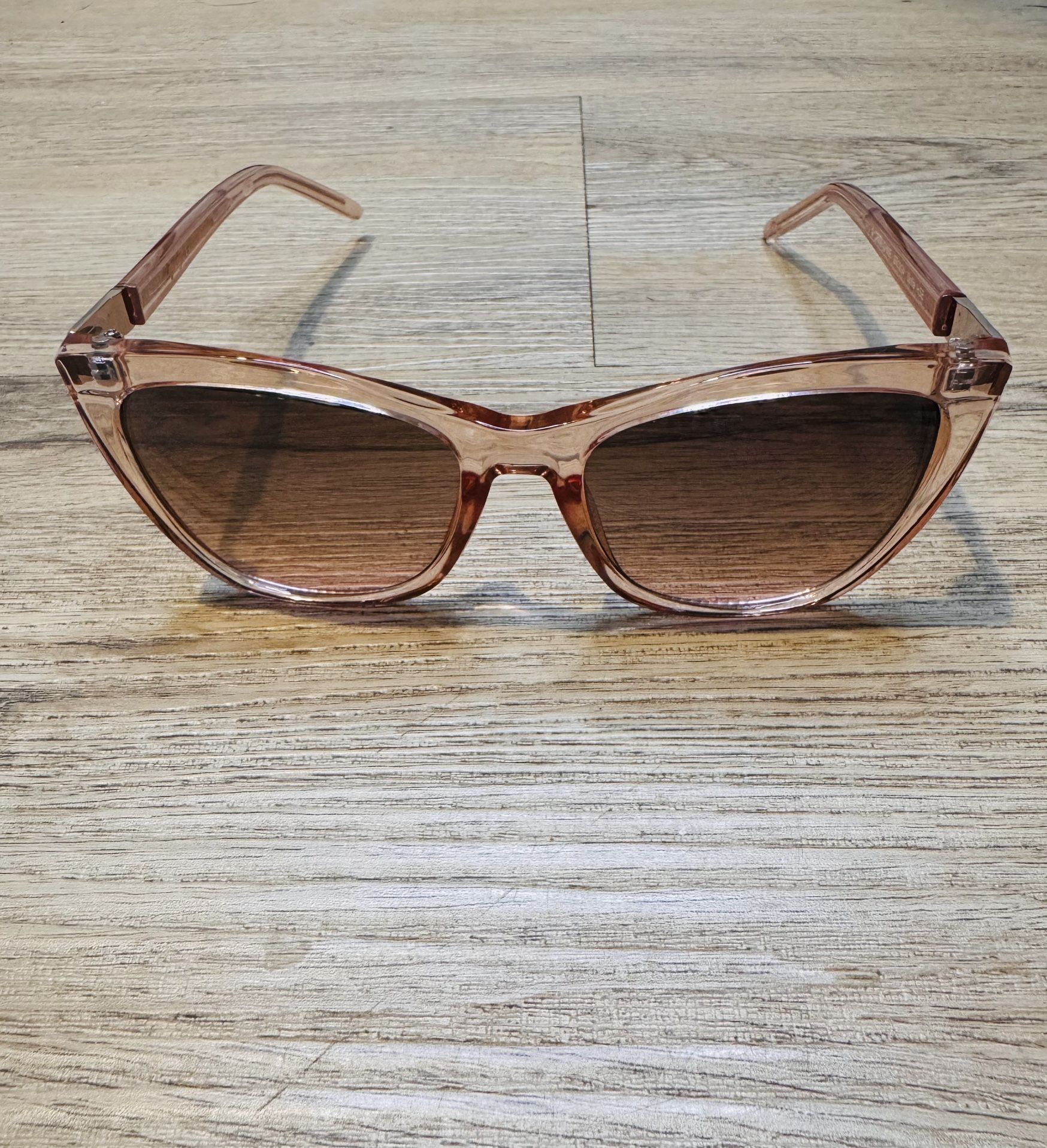 Pink Cat-Eye Oversized Sunglasses