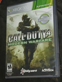 XBOX 360 Call of duty 4