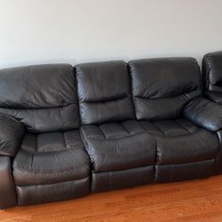 Leather Sofa Set $100 OBO