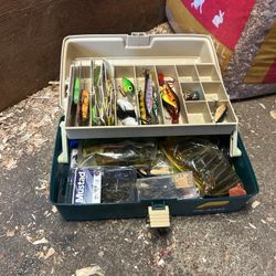 Fishing Box Full Of Gear