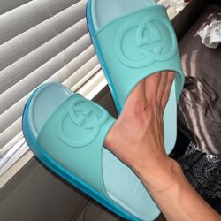 Gucci Double Sole Slides 