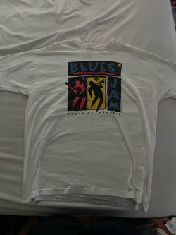 Blues Jam Beale St Memphis Vintage Shirt 1990 - Tagged Fruit Of The Loom Size L