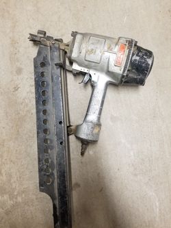 Halstead Framing Nailer Gun 8 16 Penny Nails for Sale in Visalia CA OfferUp