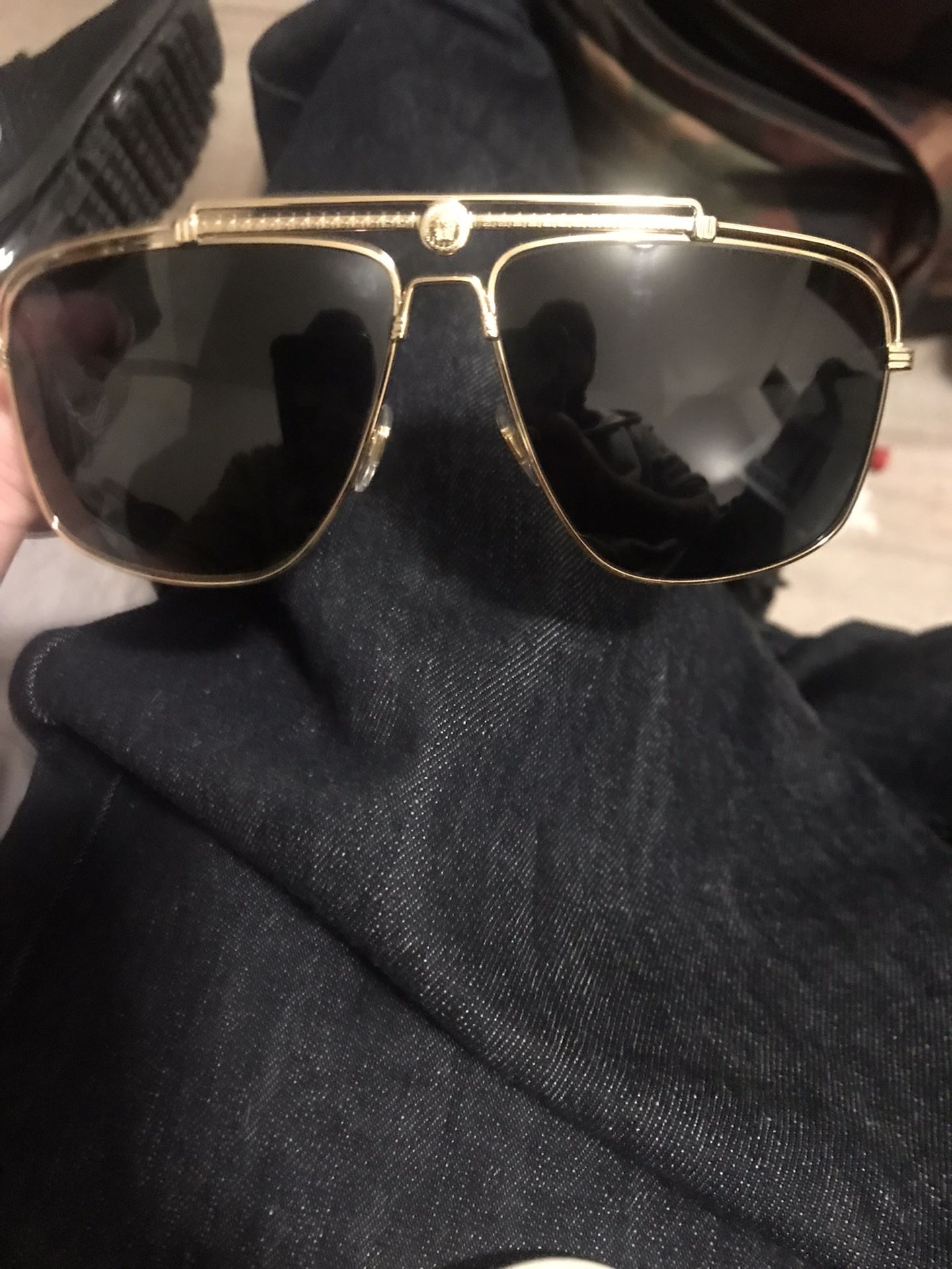 Aunthentic Mens Versace Sunglasses!!!