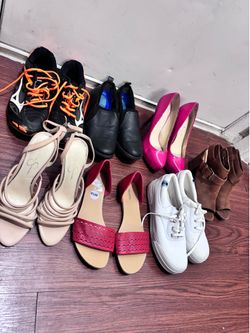 Women’s shoes and sandals size 8.5 like new 10$-15$ for each
