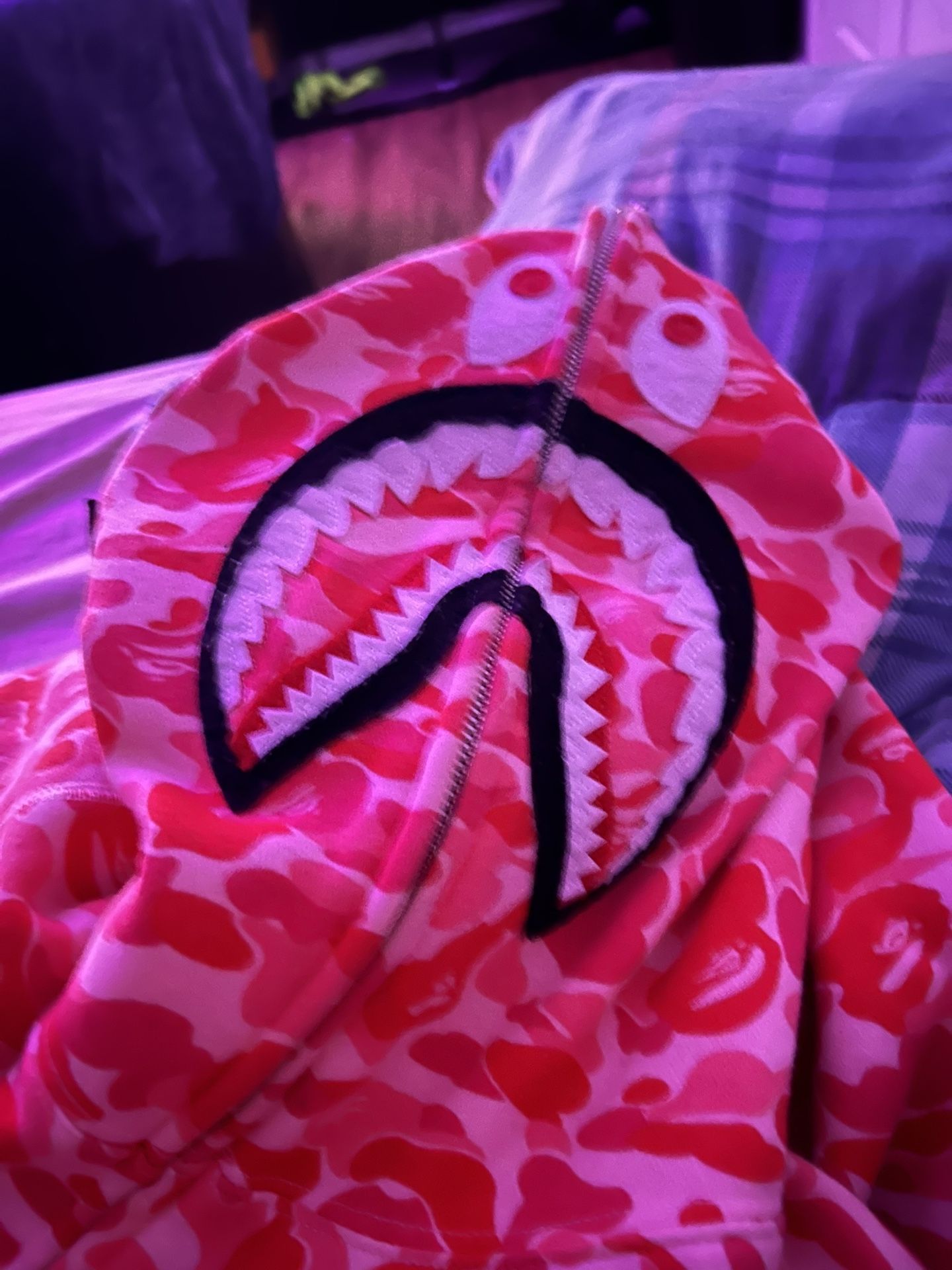 Pink Bape Hoodie