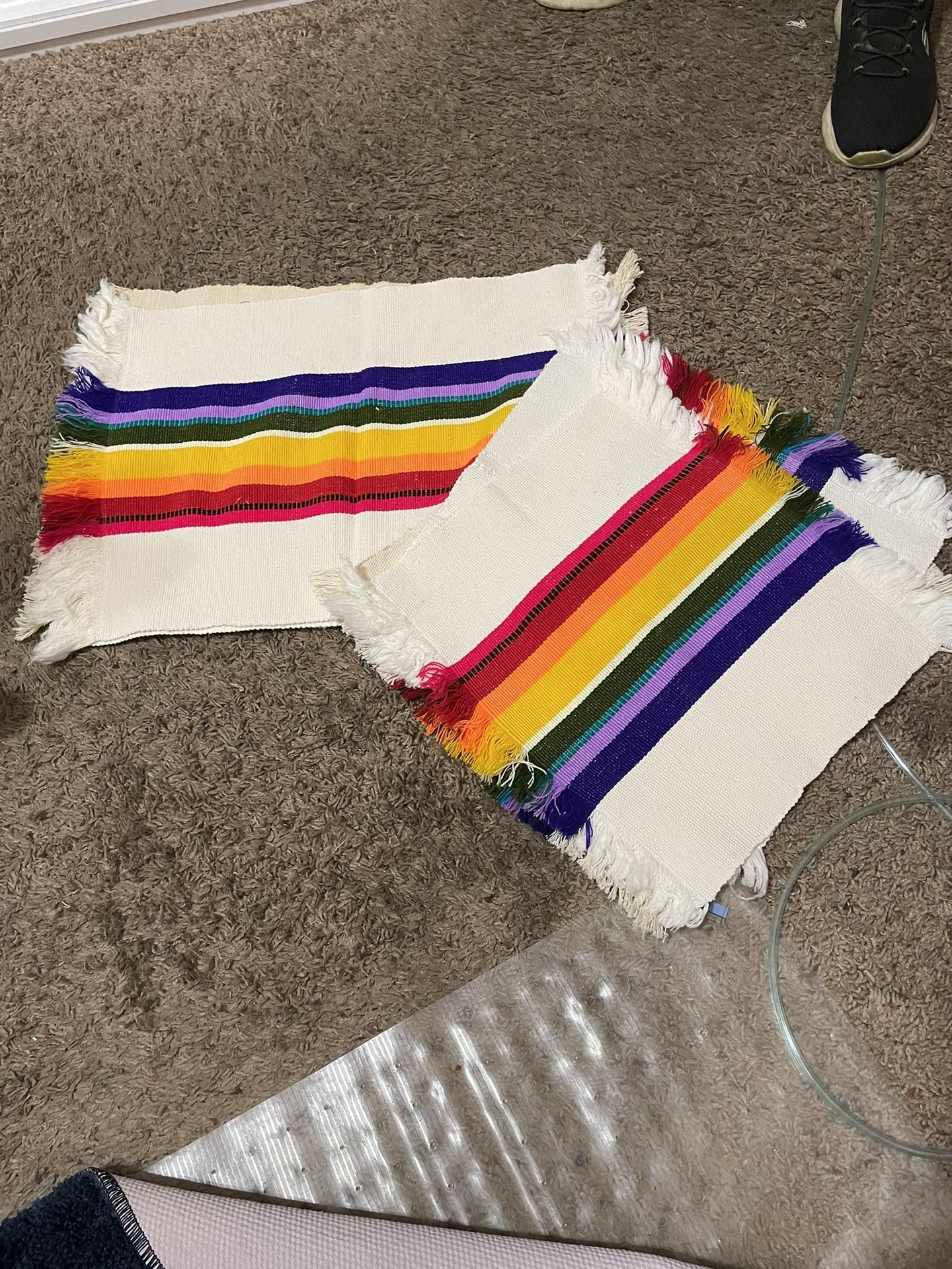 Placemats & Matching Napkins (3) From Mexico New Never Used