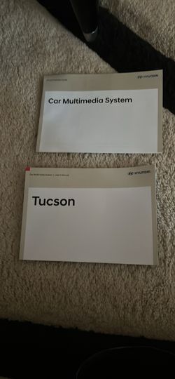 OEM Hyundai Tucson Owner’s Manual Set