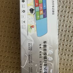 Dash Cam, Rear Double Lens Light , With Screen
