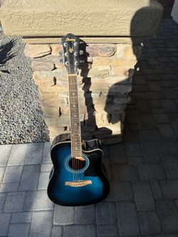 Ibanez acoustic-electric guitar