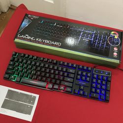 Keyboard With Multi - Color Backlicht ( New
