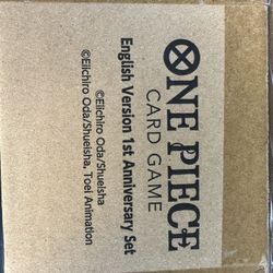 One Piece 1st Anniversary Set English Sealed