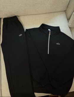Alo Quarter Zip Set Size Small